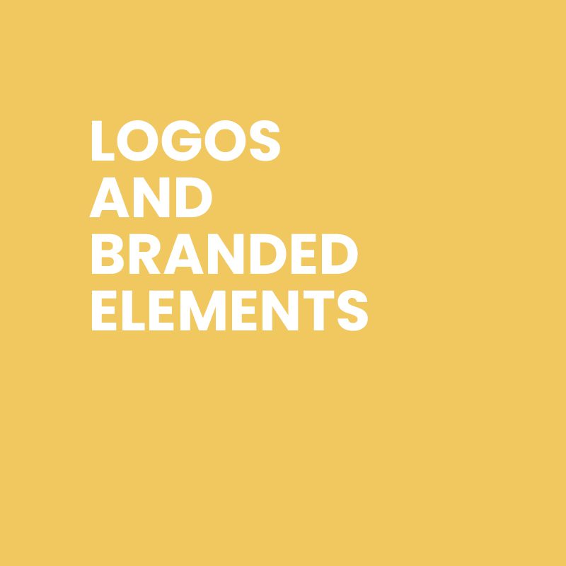 Logos and branded elements.