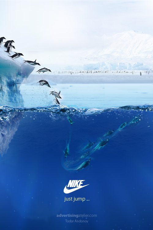 Nike just jump
