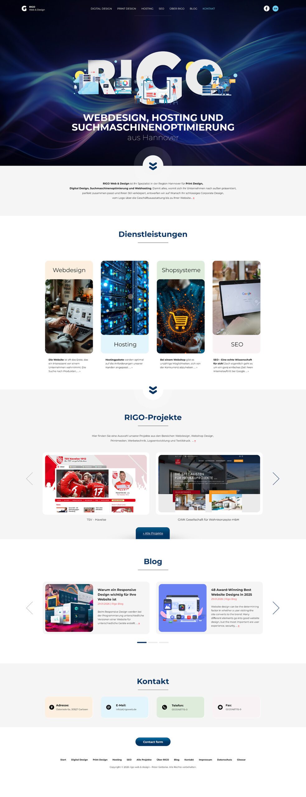 Rigoweb agency website